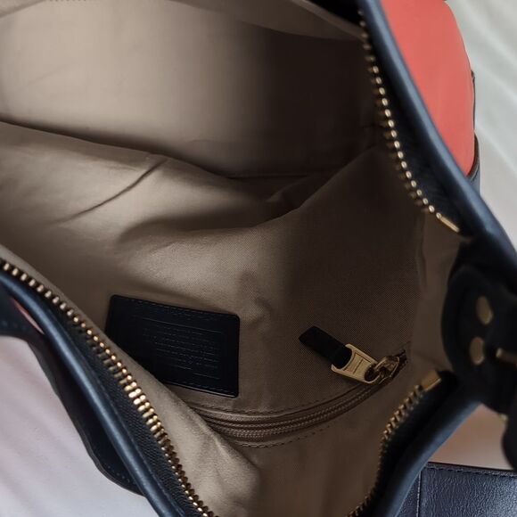 COACH Limited Edition Legacy Collection With Red❤️ Leather Tassel Detailing - Picture 10 of 15